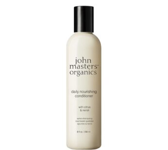 John Masters Organics Daily Nourishing Conditioner 8 oz I 70%+ Organic Ingredients I Silicone-Free I Leave-In Detangler I Plant-Based, 8 Fl Oz (Pack of 1)