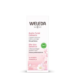 Weleda Sensitive Care Calming Face Oil, 1.7 Fluid Ounce, Plant Rich Moisturizer with Sweet Almond Oil - Image 2