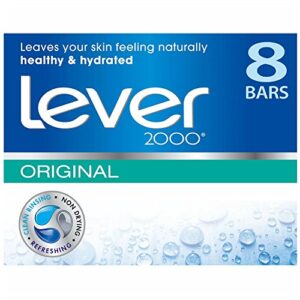 Lever 2000 Bar Soap, Original, 4 oz bars, 8 ea (Pack of 2) - Image 1