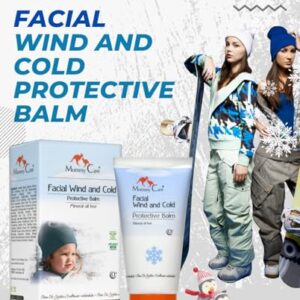 Mommy Care Cold Weather Baby Child Organic Facial Protective Winter Balm Soothing Cold Sores Cream to Hydrate Moisturize Newborns Kids Sensitive Dry Skin Wind Block Lotion. Mint scente 50ml/1.76 fl.oz - Image 3