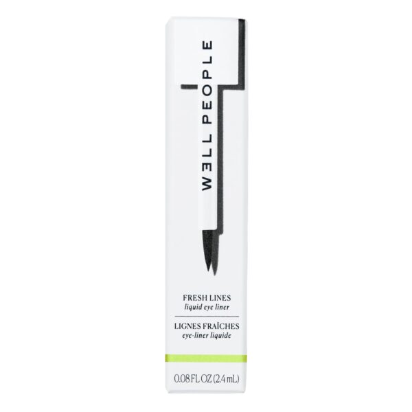 Well People Fresh Lines Liquid Eyeliner, Longwear Liquid Eyeliner For Precise Lines, Hydrating & Smudge-resistant Formula, Vegan & Cruelty-free, Black - Image 4