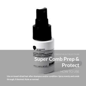 Number 4 Super Comb & Protect, Mini Leave In Conditioner Spray, Heat Protectant for Hair, Super Comb & Protect, 1.45 oz - Image 3