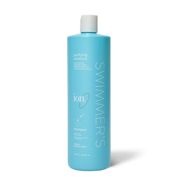 ion Purifying Solutions Swimmer?s Shampoo, Protects Against Sun Damage and Swimmer?s Green, Great for All Hair Types, 33.8 oz.