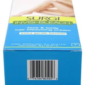 Surgi Invisi-Bleach Face & Body Hair Bleaching Cream 1.5 oz ( Pack of 3) - Image 2