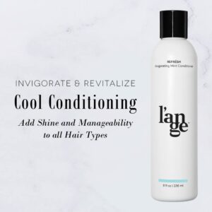 L'ANGE HAIR Refr?sh Invigorating Mint Cream Hair Conditioner | Moisturizing Peppermint Paraben-free & Sulfate-Free Hair Conditioner | Boosts Shine with Weightless Hydration | Deep Conditioning - Image 4