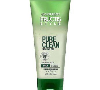 Garnier Fructis Style Pure Clean Styling Gel 6.8 oz (Pack of 4)