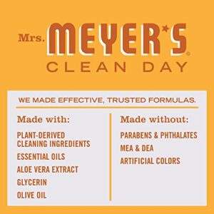 MRS. MEYER'S CLEAN DAY Liquid Hand Soap Hand Wash Formula Orange Clove Scent, 12.5 oz Bottle (Pack of 1) - Image 4