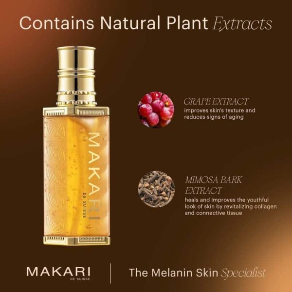 Makari Classic Skin Repairing and Clarifying Serum (1.35 fl oz) | Dark Spot Treatment Serum | Reuvenates Tone and Texture | Softens, Smoothens, and Brightens Skin | Recommended for All Skin Types - Image 4