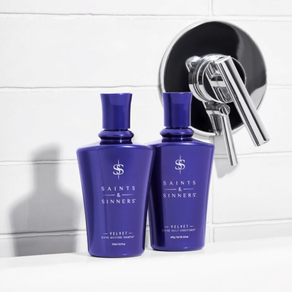 Saints & Sinners Velvet Divine Daily Conditioner for Dry, Moisture-Starved, Damaged Hair - Repair, Strengthen, Detangle & Eliminate Frizz. - Image 6
