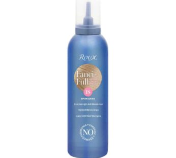 Roux Fanci-Full Instant Color Mousse Enriches Light Ash Blonde Hair, 18 Spun Sand, 6 Fl Oz (Pack of 1)