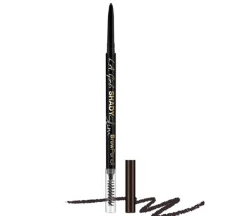 L.A.Girl Shady Slim Brow Pencil 3 Pcs – Blackest Brown