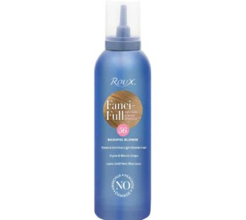 Roux Fanci-Full Instant Color Mousse Tones & Enriches Light Blonde Hair, 56 Bashful Blonde, 6 Fl Oz (Pack of 1)