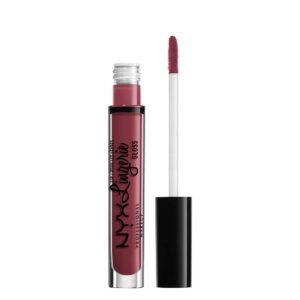 NYX PROFESSIONAL MAKEUP Lip Lingerie Gloss - Euro Trash, Dark Pink-Brown - Image 1