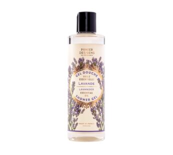 Panier des Sens ? Lavender Shower Gel – Foaming Body Wash Women & Men – Moisturizing Body Soap with Shea Oil – 96% Natural Ingredients Body Care – Vegan Liquid Body Wash – 8,45 floz