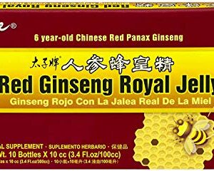 Prince Of Peace Red Ginseng Royal Jelly, 10 Bottles, 0.34 fl. oz. Each ? Energy Boosting Supplement ? Ginseng Shots to Go ? Support The Body?s Energy System - Image 2