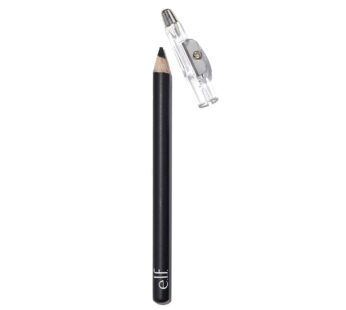 e.l.f. Satin Eyeliner Pencil with BuiltIn Sharpener, Black, 0.03 Oz