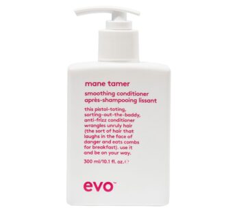 EVO Mane Tamer Smoothing Conditioner – Strengthens & Softens Hair – Improves Shine & Reduces Frizz – 300ml / 10.1fl. oz New