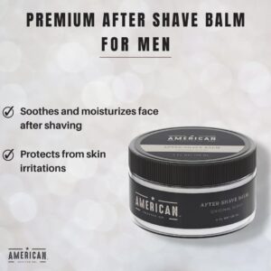 After Shave Balm for Smooth (Original Scent), Silky & Irritation Free Skin, Soothes and Moisturizes Face After Shaving, Treats Redness & Razor Burn, Post Shave Lotion by American Shaving Co - 4 Oz - Image 3