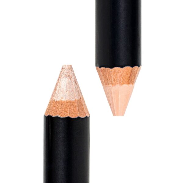 Eyebrow Highlighter Pencil Makeup ? Creamy Matte Brow Concealer Pencil, Shimmer Eye Highlighter Corner Eye Brow Highlighter Stick, Eye Brightener, Gluten Paraben Cruelty Free, Cool Beige - Image 3
