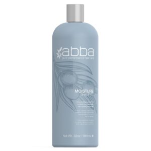 ABBA Moisture Shampoo, Olive Butter & Peppermint Oil, 32 Fl Oz - Image 1