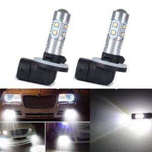 XTAUTO 2x 8000K White High Power 2323 SMD 881 886 889 894 LED Fog Driving Light Bulbs 1200LM - Image 4