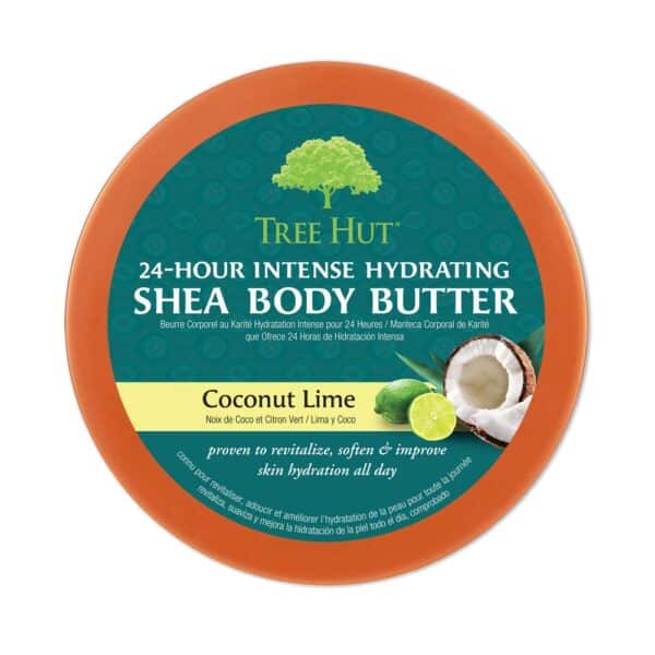 Tree Hut 24 Hour Intense Hydrating Shea Body Butter, Coconut Lime, 7 Ounce - Image 3