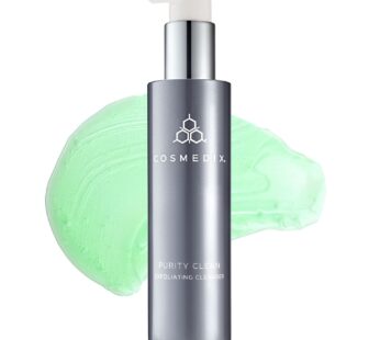Purity Clean Exfoliating Cleanser by Cosmedix for Women – 5 oz Cleanser