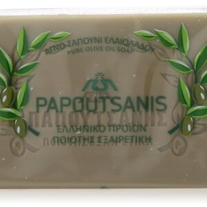 Olive Oil Soap, Papoutsanis, CASE (6 x 125g) - Image 1