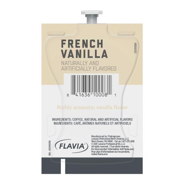 Alterra A183 Alterra Coffee Freshpacks, French Vanilla, 100/CT, Black - Image 9