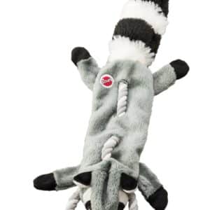 SPOT Forest Raccoon Skinneeez Tugs Stuffingless Dog Toy, 23in, Great for Tug of War - Image 1