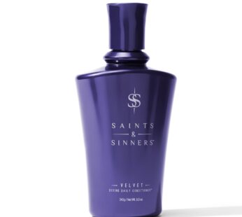 Saints & Sinners Velvet Divine Daily Conditioner for Dry, Moisture-Starved, Damaged Hair – Repair, Strengthen, Detangle & Eliminate Frizz.
