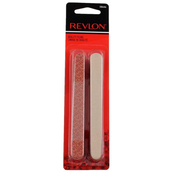 Revlon Compact Emery Boards Nail File, Dual Sided Manicure and Pedicure Tool for Shaping and Smoothing Finger and Toenails, 24 Count (Pack of 2) - Image 3