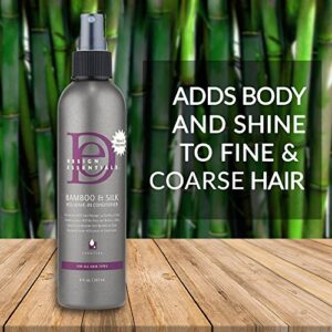 Design Essentials Natural Bamboo & Silk HCO Strengthening Leave-In Conditioner For All Hair Types - 8 Oz - Image 3