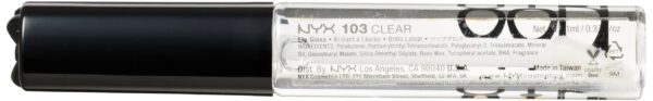 NYX Professional Makeup Mega Shine Lip Gloss, Clear, 0.37 Ounce - Image 2
