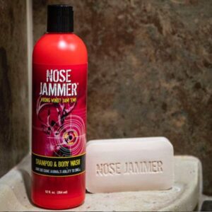 Nose Jammer Scent Eliminator Shampoo & Body Wash for Hunting Accessories ,12 oz, Unscented, Organic, Free from Sulfate , Paraben & Dye, Moisturizes and Refreshes - Image 6