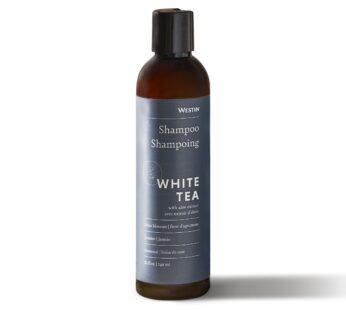 Westin White Tea Aloe Vitamin and Antioxidant-Packed Shampoo for All Hair Types – Signature Scent – Amenity Set of 2-8 ounce Bottles