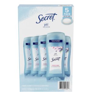 Secret Invisible Solid Deodorant, Powder Fresh (2.6 oz, 5 pk.) - Image 1