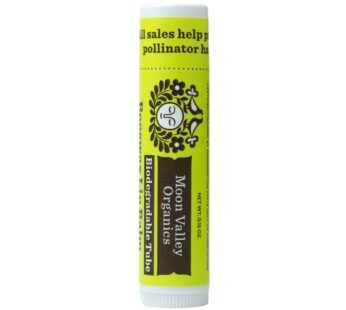 Moon Valley Organics Beeswax Lip Balm for Moisturizing Lips and Cuticles (TROPICAL COCONUT LIME, 1-Pack)