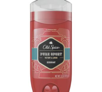 Old Spice Deodorant for Men Pure Sport Scent Red Zone Collection 3 Oz (Pack of 3) Packaging May Vary