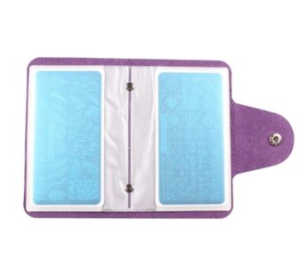 FingerAngel Purple Color Nail Art Stamping Plate and Accessories Organizer For 6X12cm Size Plate Organizer