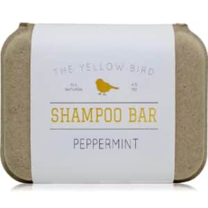 The Yellow Bird Peppermint Shampoo Bar Soap. Sulfate Free. Natural and Organic Ingredients. Anti Dandruff, Itchy Scalp, Psoriasis. Includes Conditioning Argan and Jojoba Oils. - Image 1