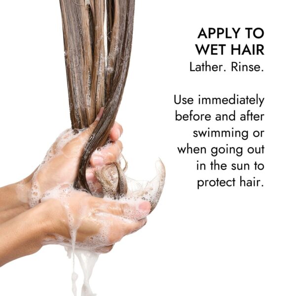 ion Purifying Solutions Swimmer?s Shampoo, Protects Against Sun Damage and Swimmer?s Green, Great for All Hair Types, 33.8 oz. - Image 7