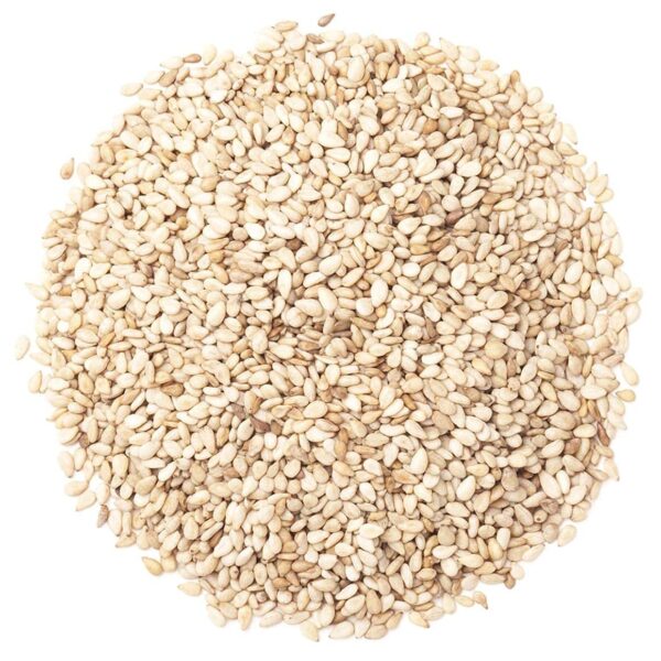 Hulled Sesame Seeds, 8 Pounds ? Non-GMO Verified, Whole Raw White Sesame Seeds, Kosher and Vegan, Unroasted, Bulk Sesame. High in Magnesium, Iron, and Calcium. Perfect for Tahini Paste - Image 3