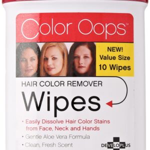 Color Oops Hair Color Removing Wipes (10 Count) - Image 1