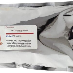 Kolar Labs GFO - 1 Pound Bag of Phosphate Removal Media for Salt Water Reef Aquariums and Coral Health - Image 1