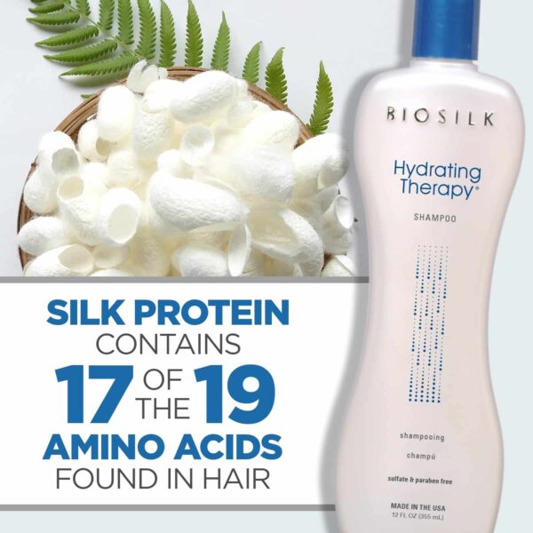 Biosilk Hydrating Shampoo, 12 Ounce - Image 5