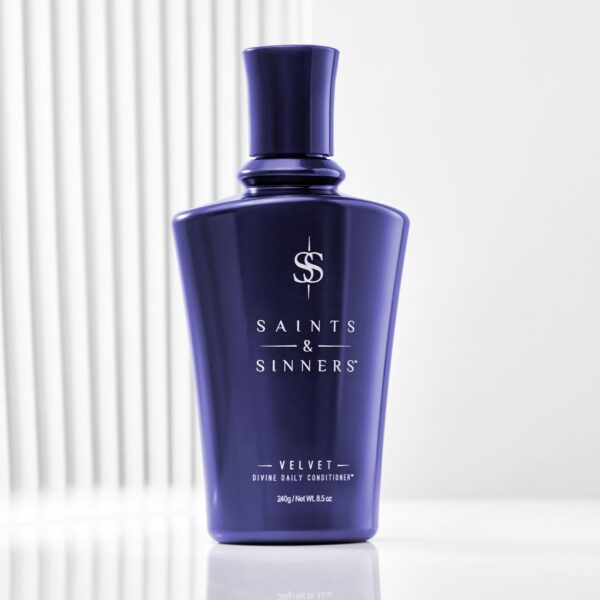 Saints & Sinners Velvet Divine Daily Conditioner for Dry, Moisture-Starved, Damaged Hair - Repair, Strengthen, Detangle & Eliminate Frizz. - Image 4