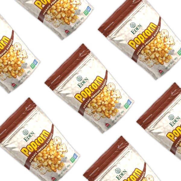 Eden Organic Yellow Popcorn Kernels, Non GMO, Superior Popping Variety, 100% Whole Grain, 20 oz (2-Pack) - Image 6