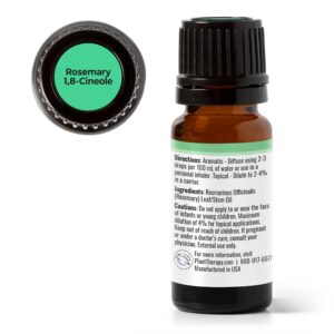 Plant Therapy Rosemary Essential Oil for Hair Growth, 100% Pure, Undiluted, Natural Aromatherapy for Diffuser & Rosemary Oil for Hair & Scalp, Therapeutic Grade 10 mL (1/3 oz) - Image 7