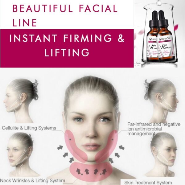 Advanced Neck Serum ? V line Jawline - Fine Lines - Neck Wrinkles - Sagging Skin - Serum for Women and Men. Anacis 30ml - Image 6